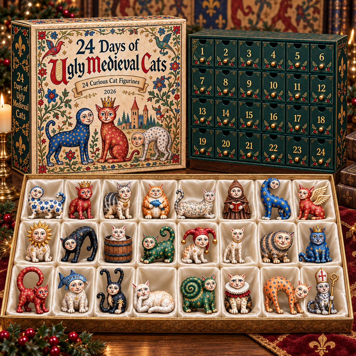 The chocolate calendar is