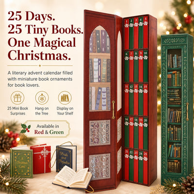 Mini Book Advent Calendar 2026 | 25 Tiny Classic Books for Book Lovers
