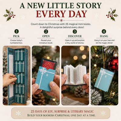 Mini Book Advent Calendar 2026 | 25 Tiny Classic Books for Book Lovers
