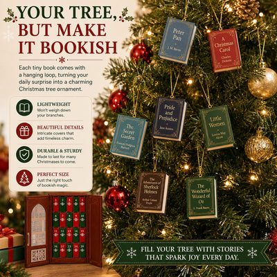 Mini Book Advent Calendar 2026 | 25 Tiny Classic Books for Book Lovers