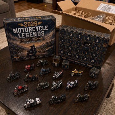 2026 Motorcycle Legends Advent Calendar | 24 Mini Motorcycles