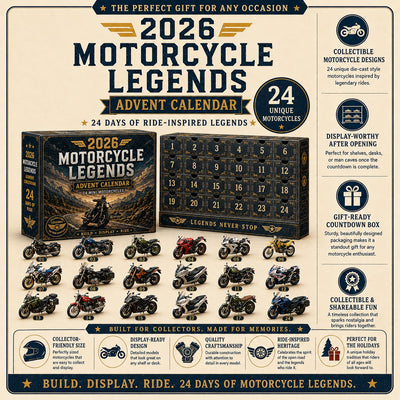 2026 Motorcycle Legends Advent Calendar | 24 Mini Motorcycles
