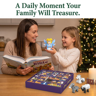 Nativity Building Block Advent Calendar 2026 | Build the Christmas Story in 24 Days