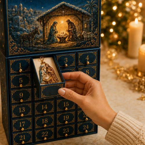 Nativity Story Advent Calendar 2026 | 24 Christmas Ornaments