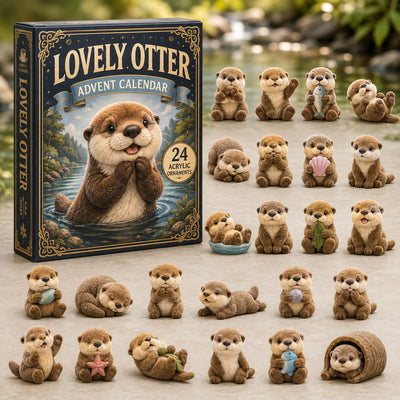 Otter Advent Calendar 2026 | 24 Otter Ornaments