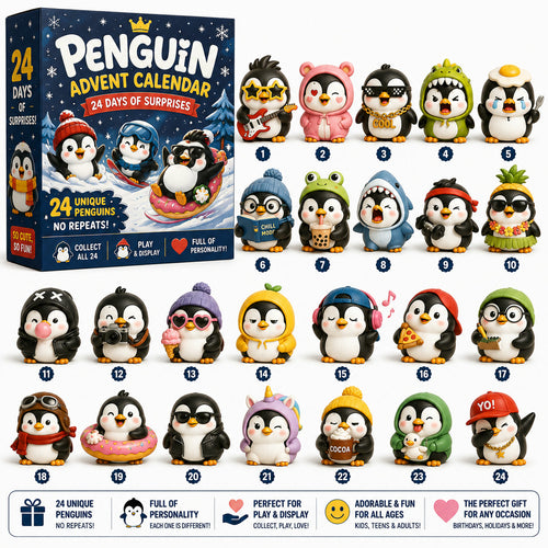 Penguin Advent Calendar 2026 | 24 Unique Penguin Figures