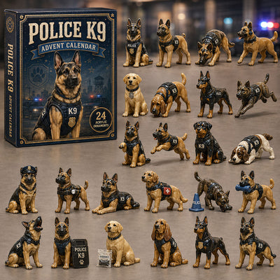 Police K9 Advent Calendar 2026 | 24 K9 Ornaments