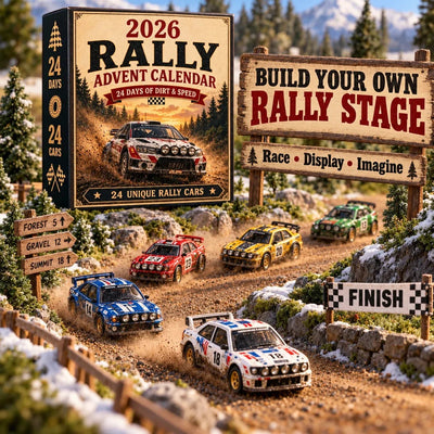 2026 Rally Car Advent Calendar | 24 Unique Rally Car Miniatures