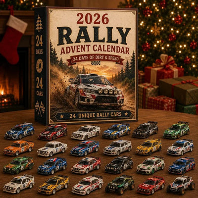 2026 Rally Car Advent Calendar | 24 Unique Rally Car Miniatures