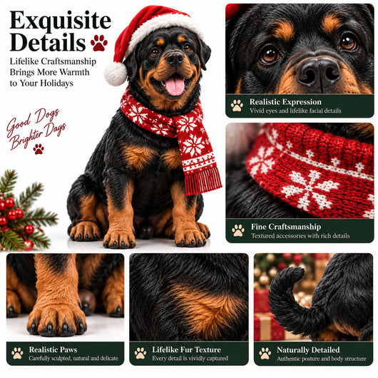 Rottweiler Advent Calendar 2026 | 24 Rottweiler Figures, Gift for Rottie Lovers