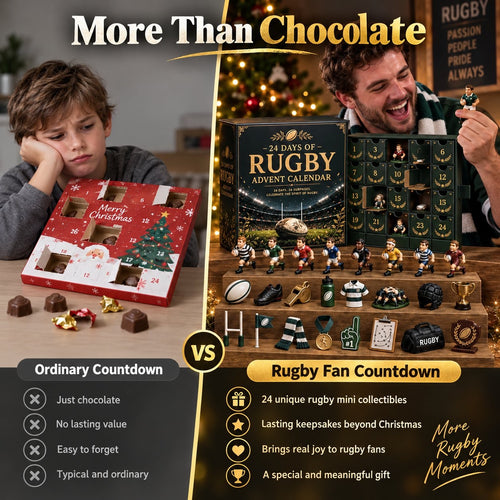 Rugby Advent Calendar 2026 | 24 Rugby Miniatures and Surprises