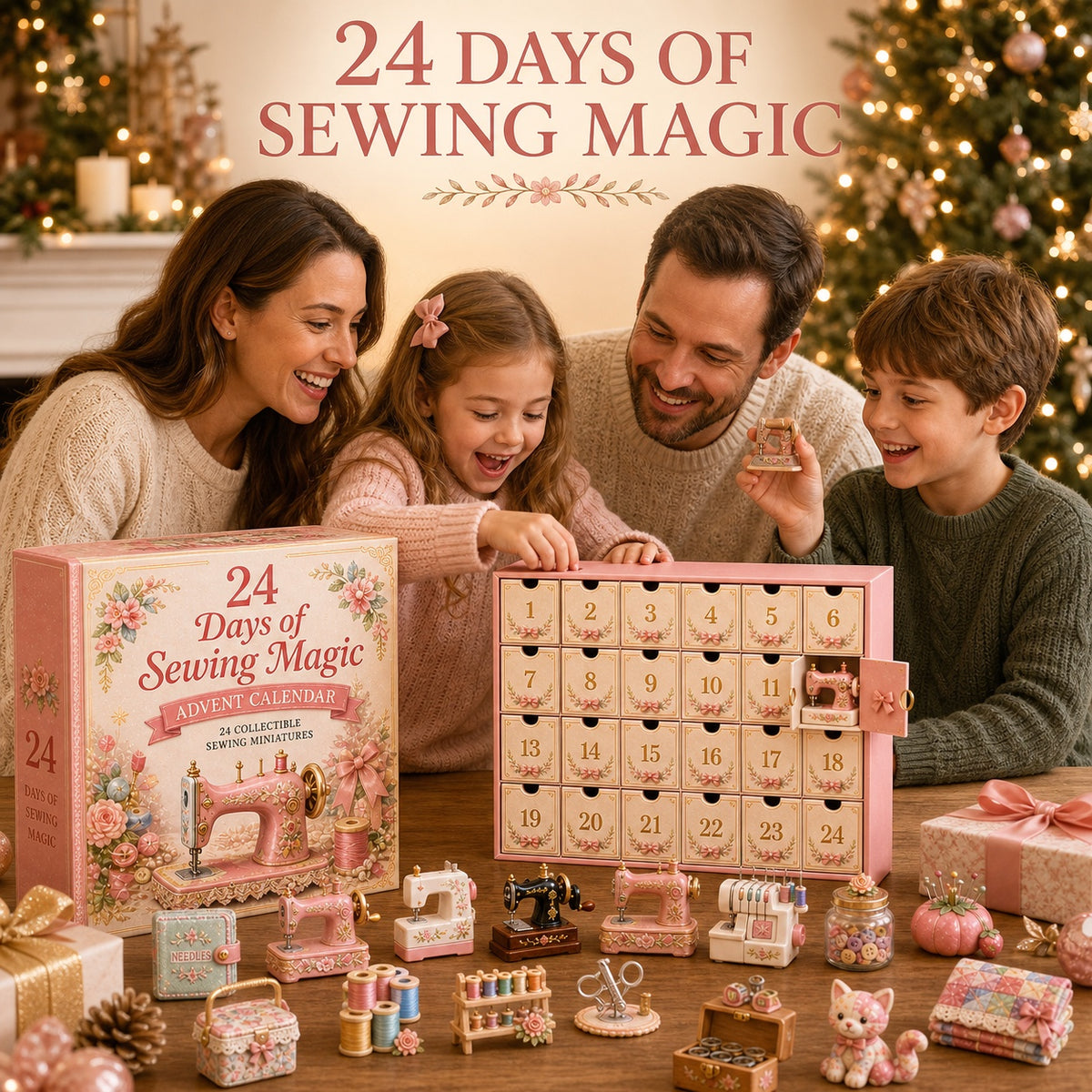 The chocolate calendar is