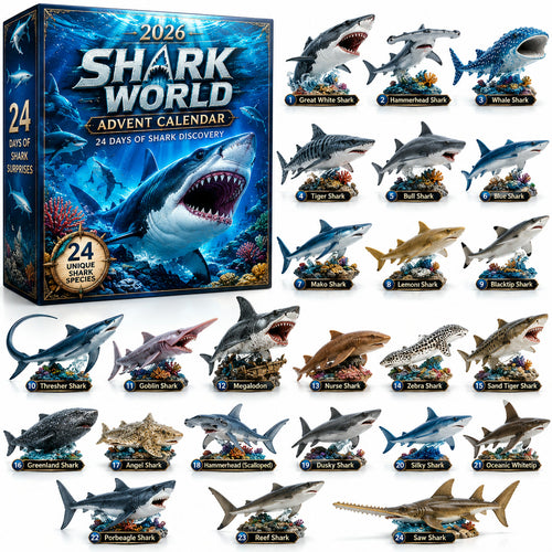 Shark World Advent Calendar 2026 | 24 Shark Species to Discover