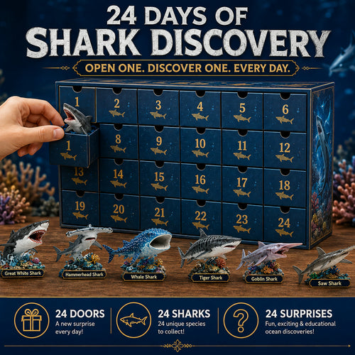 Shark World Advent Calendar 2026 | 24 Shark Species to Discover