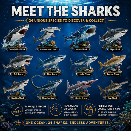 Shark World Advent Calendar 2026 | 24 Shark Species to Discover