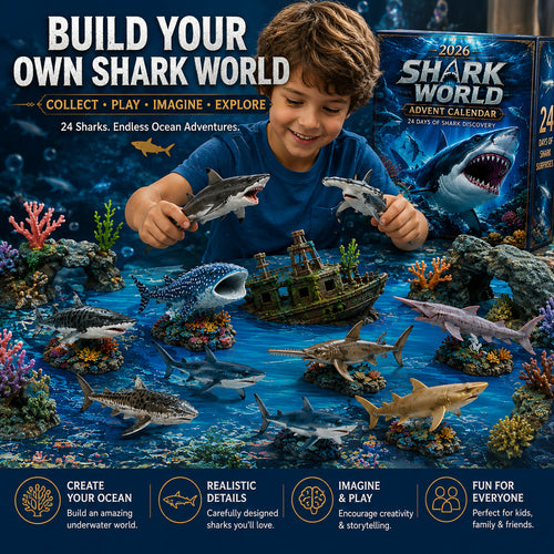 Shark World Advent Calendar 2026 | 24 Shark Species to Discover