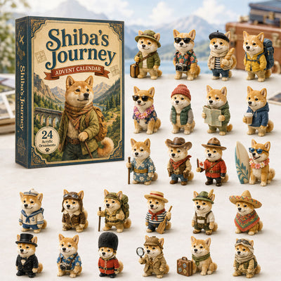 Shiba Inu Advent Calendar 2026 | 24 Shiba Ornaments