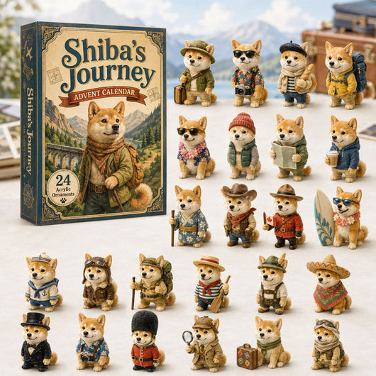 Shiba Inu Advent Calendar 2026 | 24 Shiba Ornaments