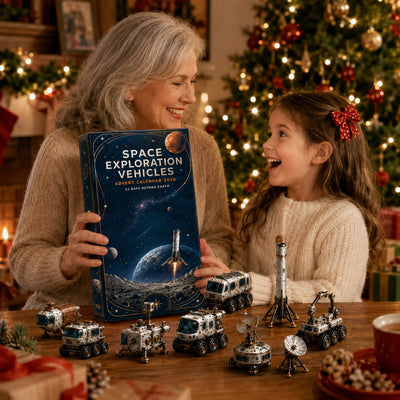 Space Exploration Vehicles Advent Calendar 2026 | 24 Rocket and Rover Miniatures