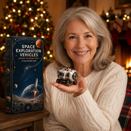 Space Exploration Vehicles Advent Calendar 2026 | 24 Rocket and Rover Miniatures