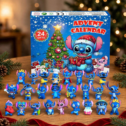Stitch Christmas Advent Calendar 2026 | 24 Stitch Mini Figures