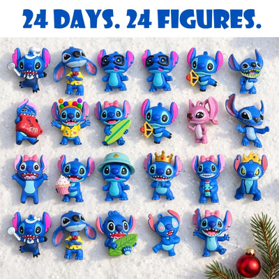 Stitch Christmas Advent Calendar 2026 | 24 Stitch Mini Figures