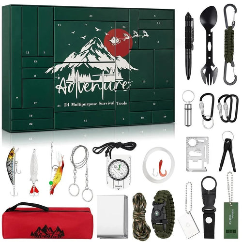 Survival Advent Calendar 2026 | 24 Real Outdoor Tools, One Behind Every Door