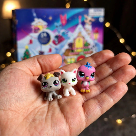 Tiny Pets Advent Calendar 2026 | 24 Big Eyed Mini Animal Figures