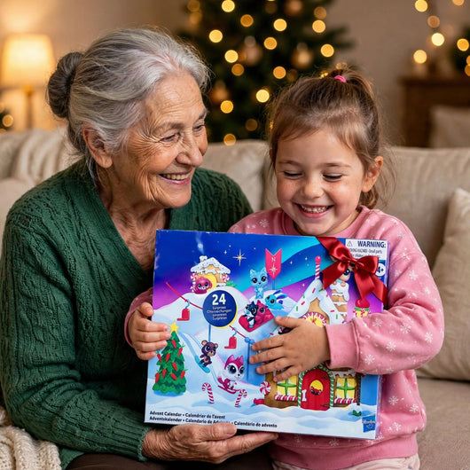 Tiny Pets Advent Calendar 2026 | 24 Big Eyed Mini Animal Figures