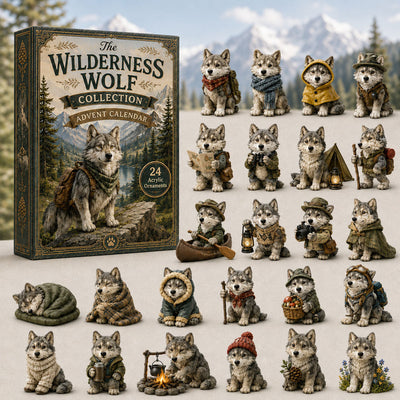 Wolf Advent Calendar 2026 | 24 Wolf Ornaments