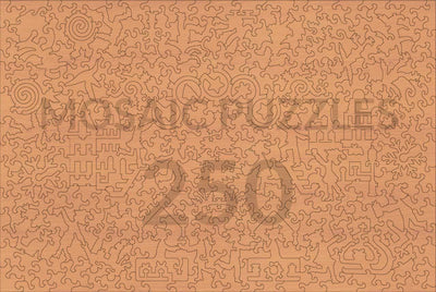 Wooden Christmas Jigsaw Puzzle | Unique Shaped Pieces for Adults and Families