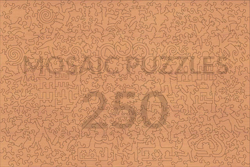 Wooden Christmas Jigsaw Puzzle | Unique Shaped Pieces for Adults and Families