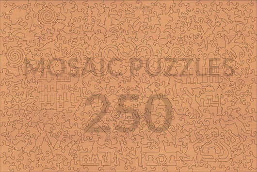 Wooden Christmas Jigsaw Puzzle | Unique Shaped Pieces for Adults and Families