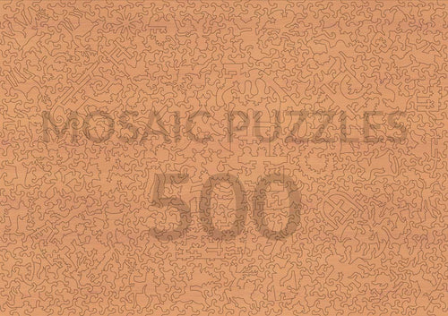 Wooden Christmas Jigsaw Puzzle | Unique Shaped Pieces for Adults and Families